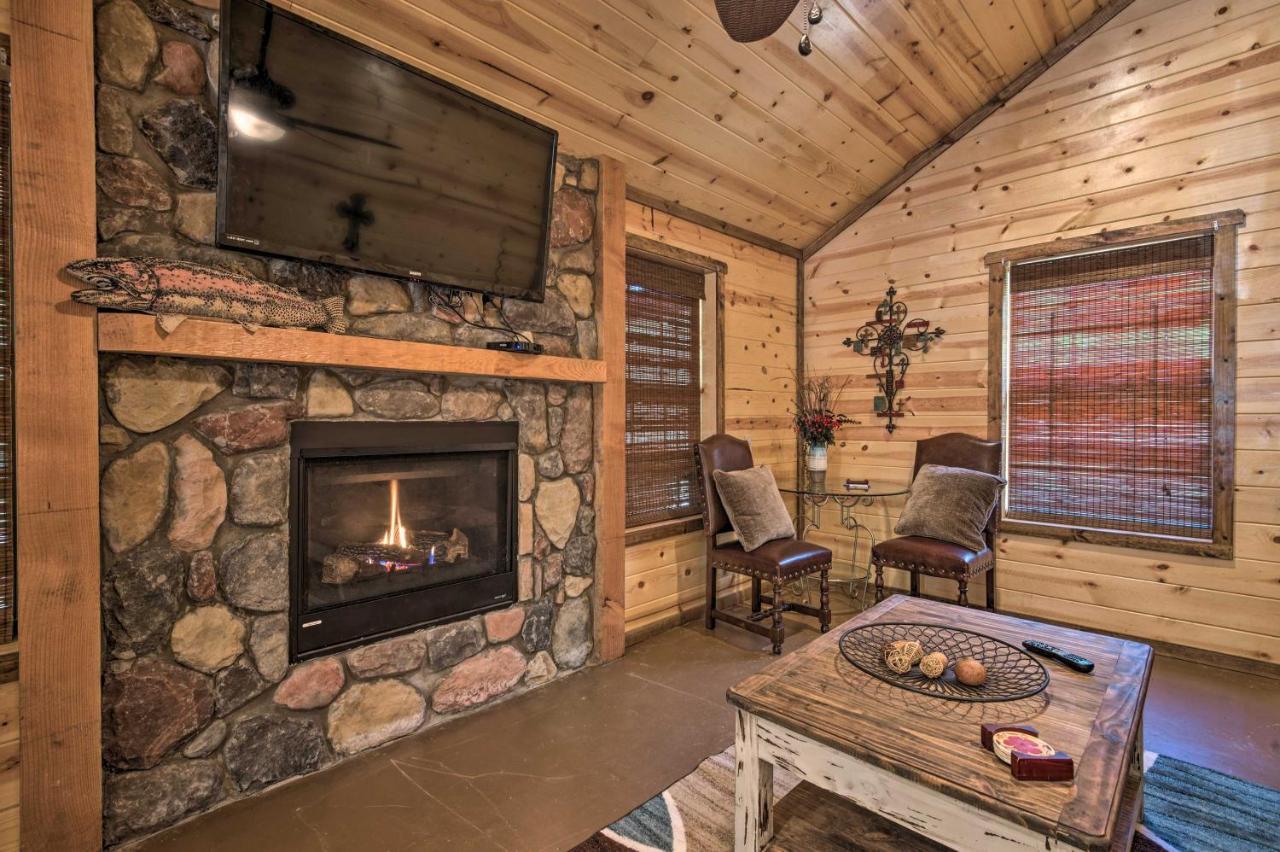 Cabin With Hot Tub Near Broken Bow Lake And Hiking Exterior foto