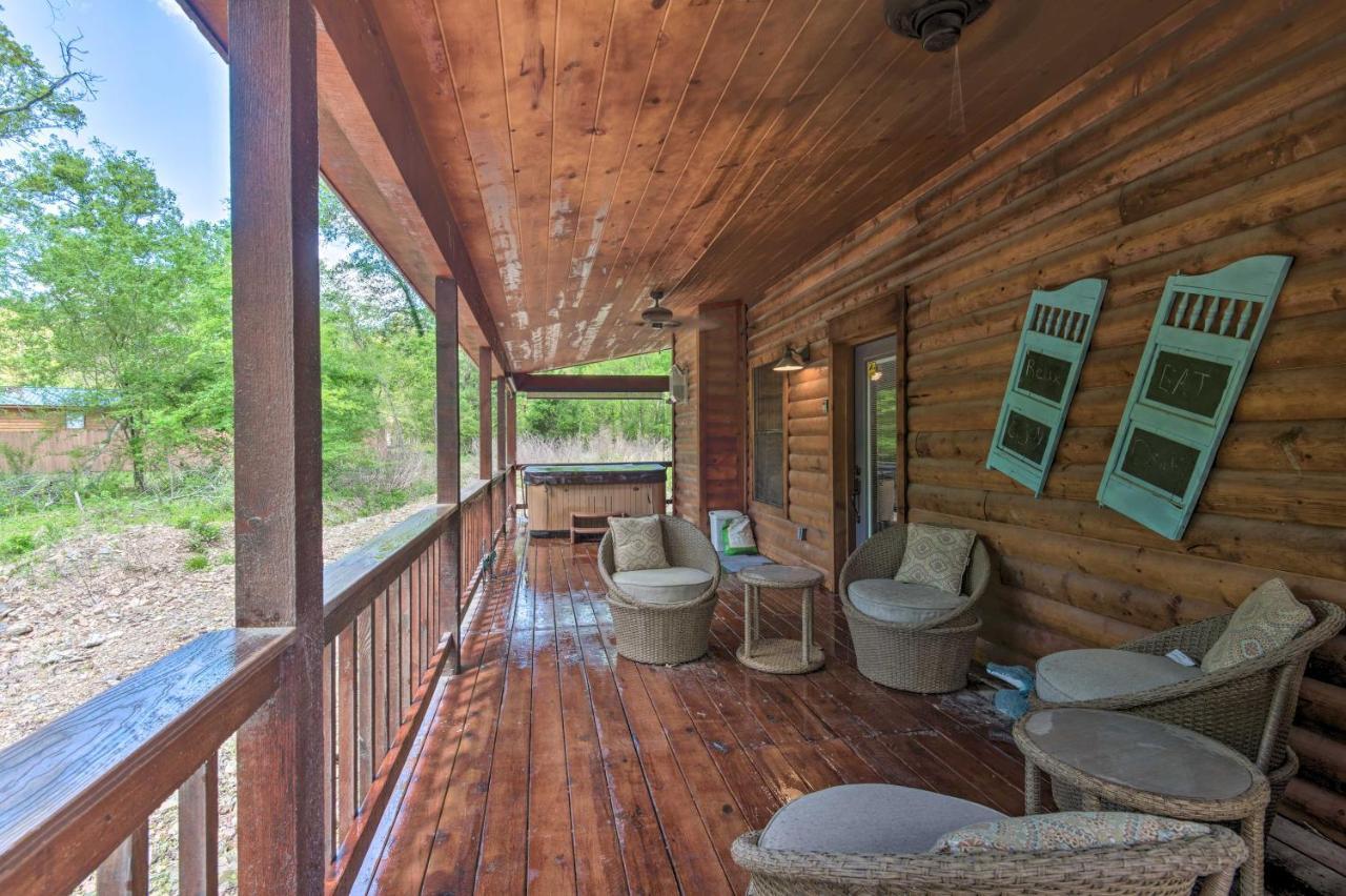 Cabin With Hot Tub Near Broken Bow Lake And Hiking Exterior foto
