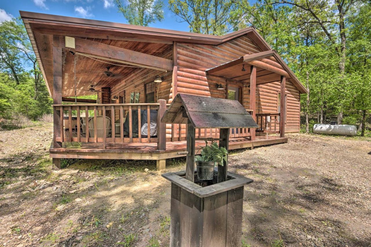 Cabin With Hot Tub Near Broken Bow Lake And Hiking Exterior foto